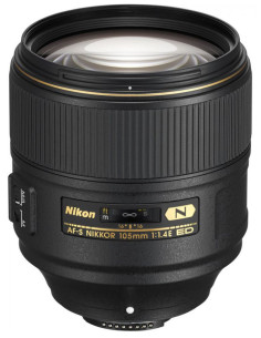 Nikon objektiv AF-S 105 mm f/1.4 E ED