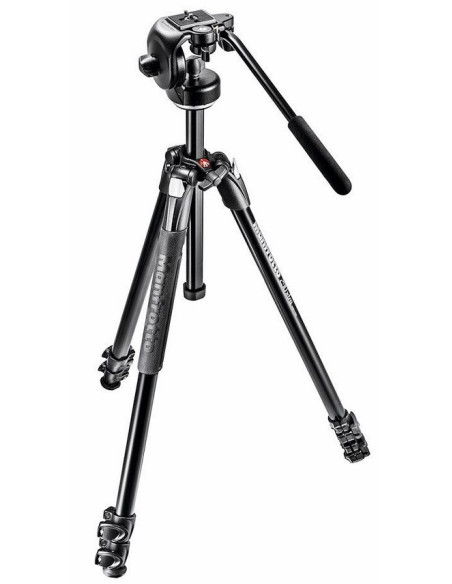 Manfrotto ALU stativ 290 XTRA 2W (fluid video glava)