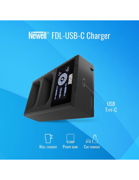 Newell Dual Charger za Nikon EN-EL14