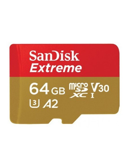 Sandisk microSD 64GB Extreme V30 (R:170/W:90MB/s)