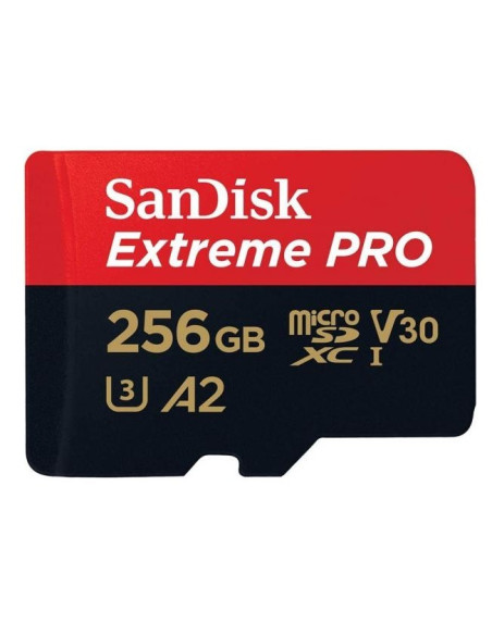 Sandisk microSD 256GB Extreme Pro V30 (R:200/W:140MB/s)