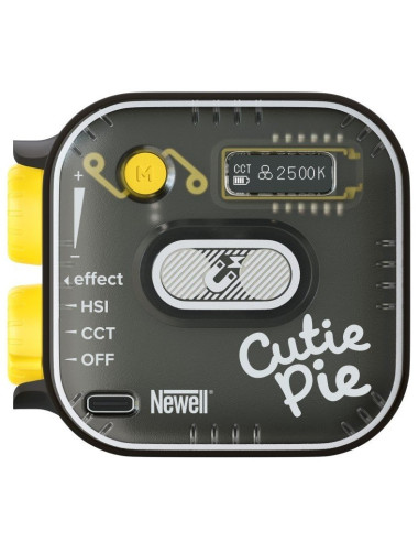 Newell Cutie Pie RGB LED lučka (črna)