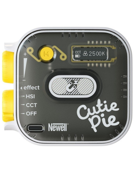 Newell Cutie Pie RGB LED lučka (črna)