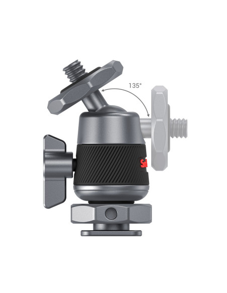 Smallrig 2948 Ballhead with Removable Cold Shoe (2 kosa)