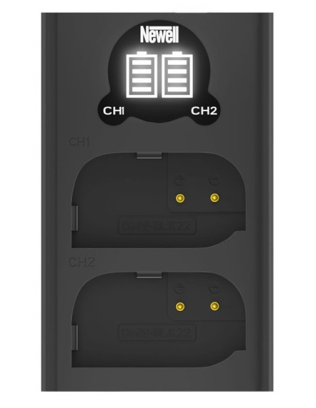 Newell USB-C Dual Charger za Panasonic BLK22
