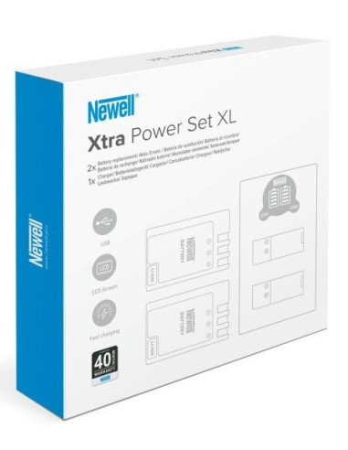 Newell Dual USB-C polnilec + 2x baterija Sony NP-F570