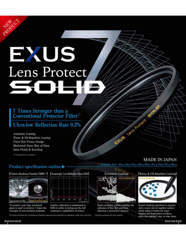 Marumi filter 67 mm EXUS Solid - zaščitni