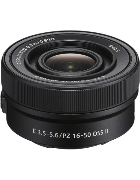 Sony objektiv E PZ 16-50mm F/3,5-5,6 OSS II (SELP16502)