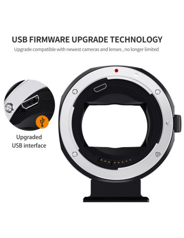 K&F Concept mount adapter Canon EF na Sony E