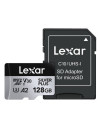Lexar microSDXC 128GB UHS-I A2 V30 Silver Plus (R:205/W:150MB/s)