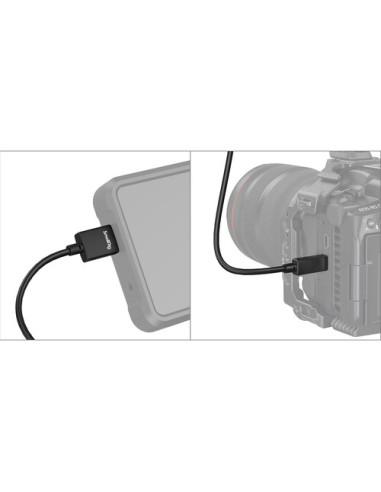 SmallRig ultra slim 4K micro HDMI - HDMI kabel D to A (100cm) 4795