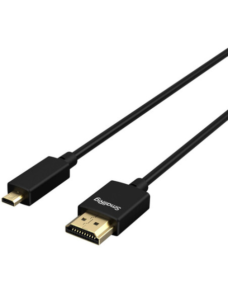 SmallRig ultra slim 4K micro HDMI - HDMI kabel D to A (100cm) 4795