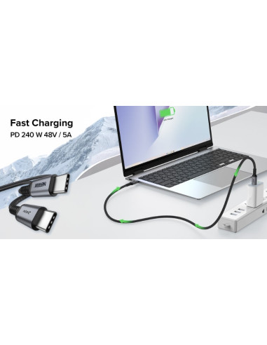 Newell USB-C - USB-C kabel 240W (2 metra)
