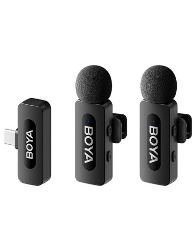Boya USB-C brezžični mikrofon BY-V20 V2.0 (2TX, 1RX)