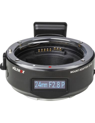Viltrox AF mount adapter EF-E5 (Canon EF na Sony E) z OLED zaslonov