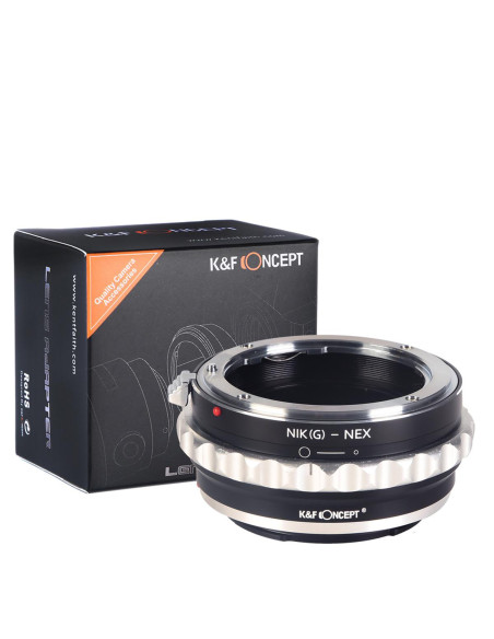 K&F Concept Mount Adapter Nikon F (G) - Sony E