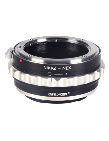 K&F Concept Mount Adapter Nikon F (G) - Sony E