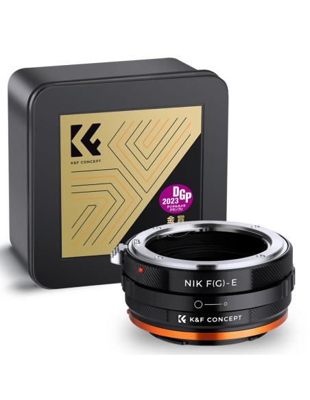 K&F Concept mount adapter Nikon F (G) - Sony E (IV PRO)