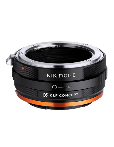 K&F Concept mount adapter Nikon F (G) - Sony E (IV PRO)