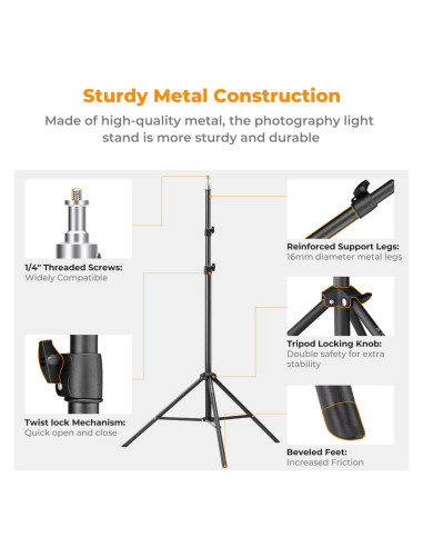 K&F Concept studijsko stojalo 200cm