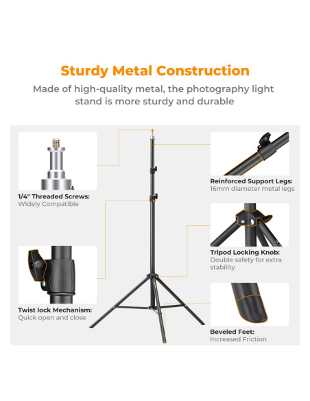 K&F Concept studijsko stojalo 200cm