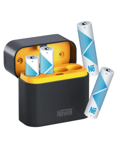 Newell 4-kanalni polnilnik + 4x AA Li-Ionska polnilna baterija 2200mAh