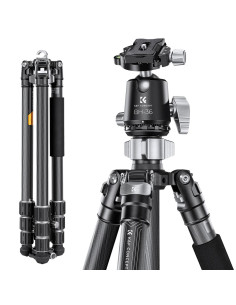 K&F Concept karbonsko stojalo s krogelno glavo (X284C4+BH-36)