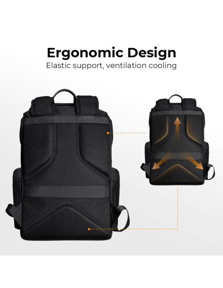 K&F Concept Backpack 25L Nature Wander 03 (Black)