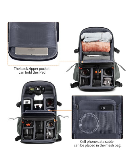 K&F Concept Backpack 32L Star Wander 03 (Black)