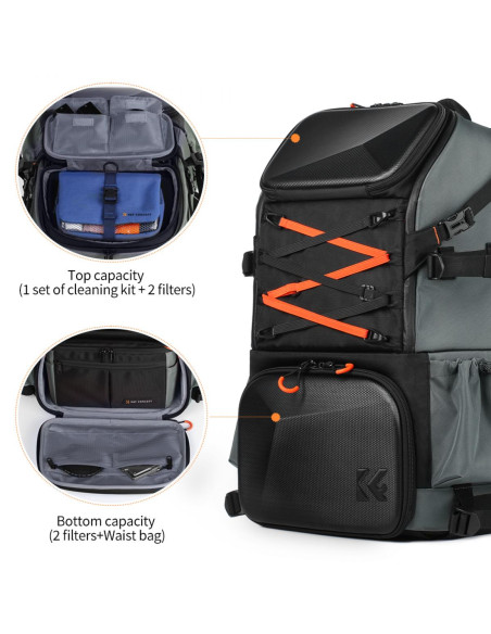 K&F Concept Backpack 32L Star Wander 03 (Black)