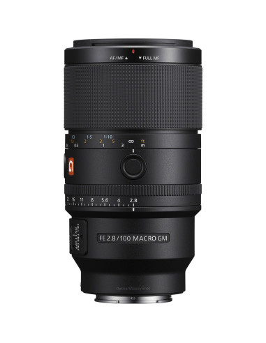 Sony objektiv FE 100mm f/2,8 Macro GM OSS (SEL100M28GMB)