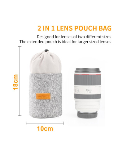 K&F torbica za objektiv 2L (2v1)
