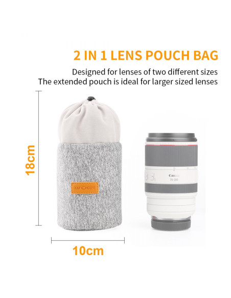 K&F torbica za objektiv 2L (2v1)