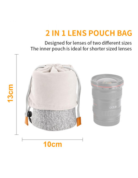 K&F torbica za objektiv 2L (2v1)