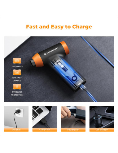 K&F Concept baterijski pihalnik Air Blower Cleaning KIT