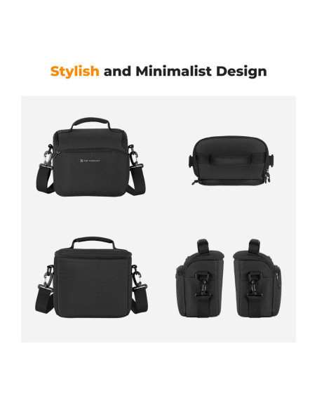 K&F Concept Sling Bag 5L Urban Wander 05 (črna)