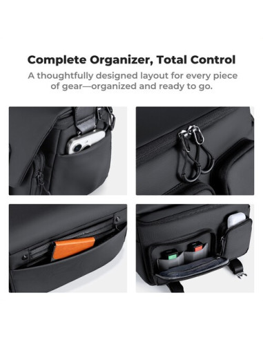 K&F Concept Sling bag 10L Urban Wander 11 (Black)
