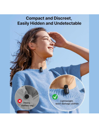 Boya Mini 2-02 brezžični mikrofonski set USB-C (2TX, 1RX)