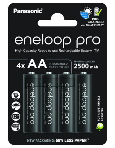 Panasonic eneloop Pro AA (4 kosi)