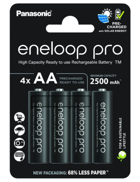 Panasonic eneloop Pro AA (4 kosi)