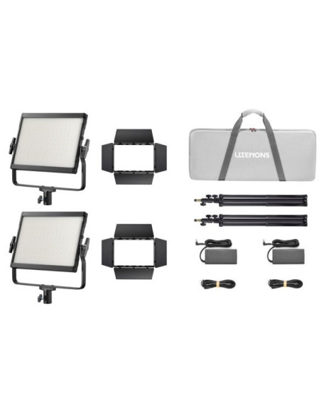 Godox Litemons LP600R-K2 RGB LED (2-light KIT) komplet dveh luči