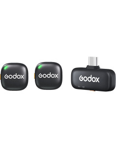 Godox C01 Kit2 2,4GHz brezžični mikrofon USB-C (2TX, 1RX)