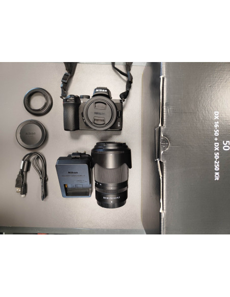 Nikon Z50 + Z 16-50 + Z 50-250 KIT (rabljeno, 5/5)
