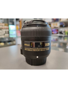 Nikon obj. AF-S 40/2.8 G Micro (rabljeno, 4/5)
