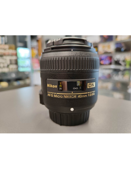 Nikon obj. AF-S 40/2.8 G Micro (rabljeno, 4/5)
