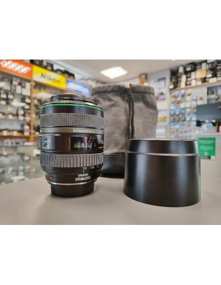 Canon obj. EF 70-300mm f/4.5-5.6 DO IS USM (rabljeno, 3/4)