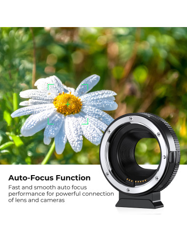 K&F Concept Mount Adapter Canon EF - Canon EOS M