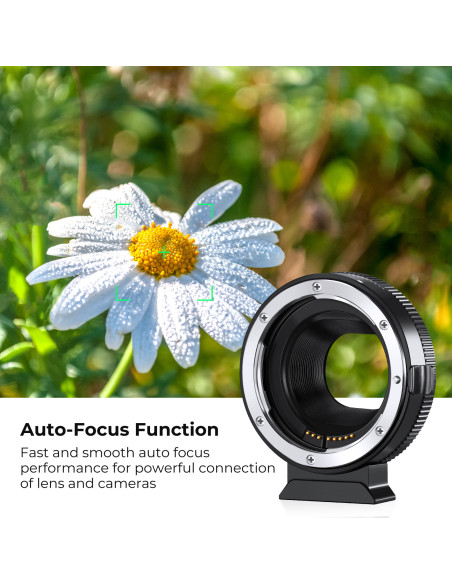 K&F Concept Mount Adapter Canon EF - Canon EOS M