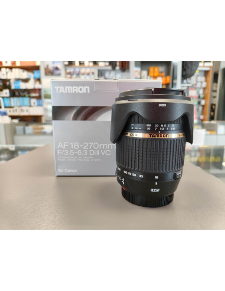 Objektiv Tamron AF 18-270mm F/3.5 -6.3 Di II VC za Canon (rabljeno, 5/5)