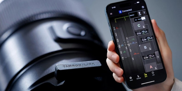 Tamron-LINK Bluetooth adapter in Lens Utility 5 za daljinsko upravljanje Tamron objektivov